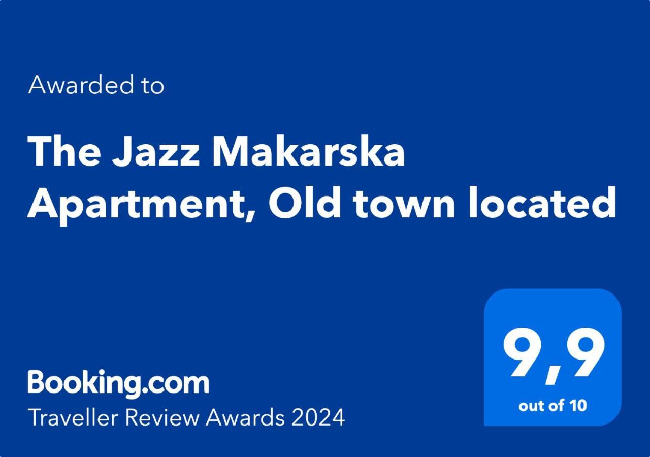 The Jazz Makarska Apartment, Old Town Located,Free Parking Esterno foto